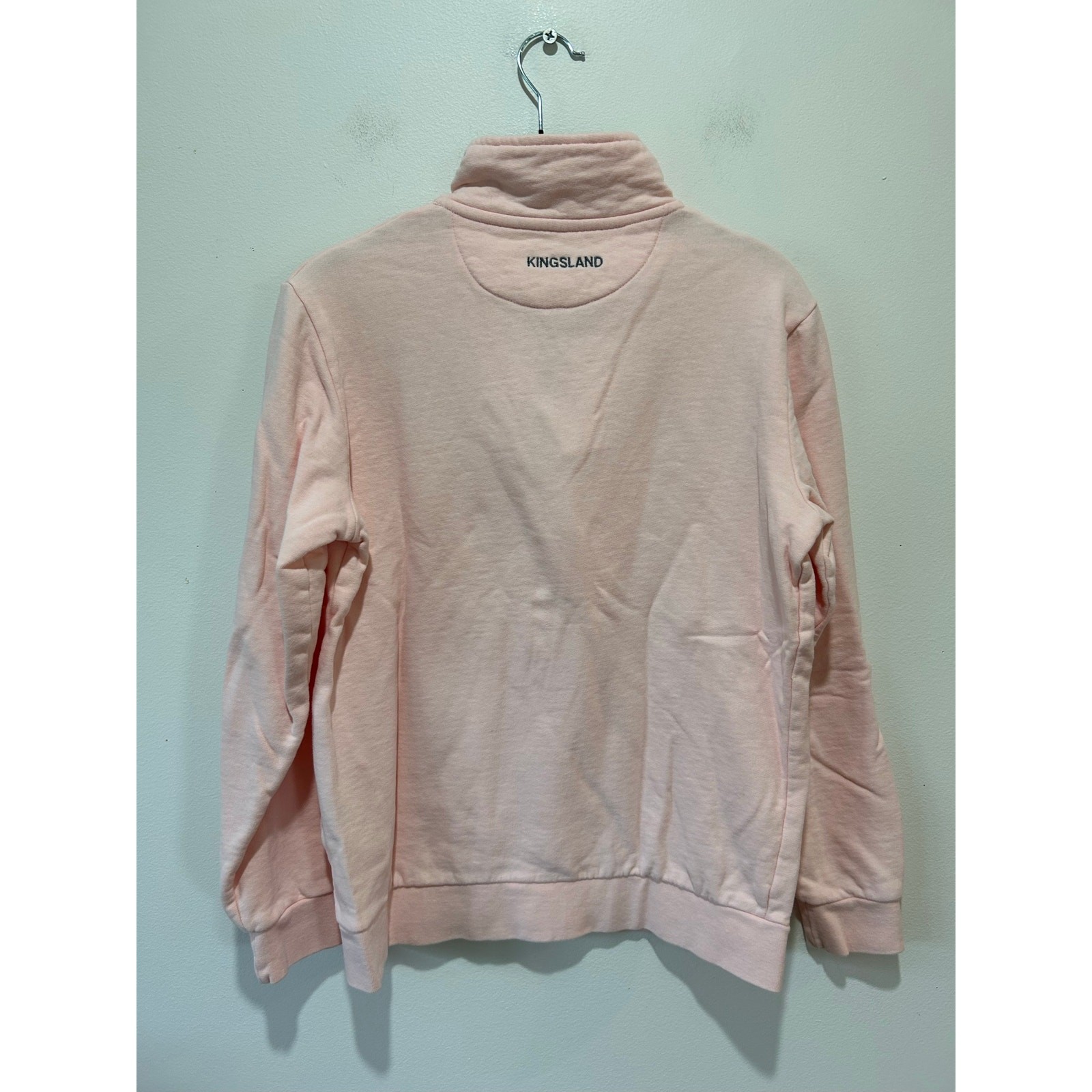 Kingsland Winter Equestrian Festival pink quarter zip sweastshirt womens XS