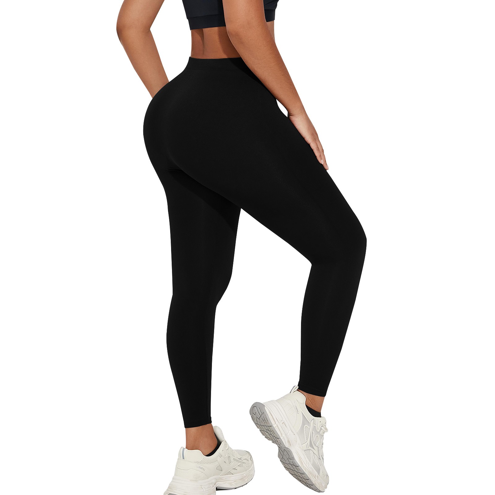 Women Scrunch Butt Lifting Leggings Anti-Cellulite High Waist Push Up Yoga Pants