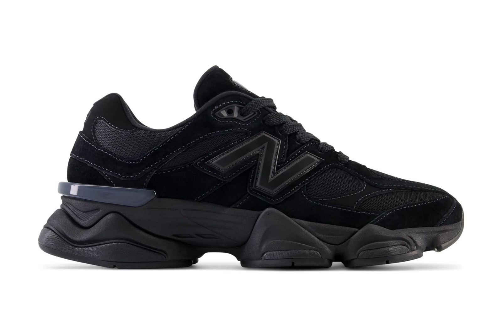 New Balance 9060 Men’s Triple Black Sports Sneaker U9060BPM