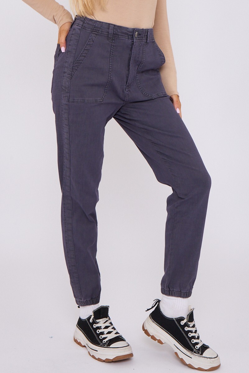 Ex M&S Ladies Joggers Slim Fit Cotton Stretch Trousers Jogging Bottoms