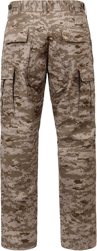 Desert Digital Camouflage Military BDU Cargo Bottoms Fatigue Trouser Camo Pants