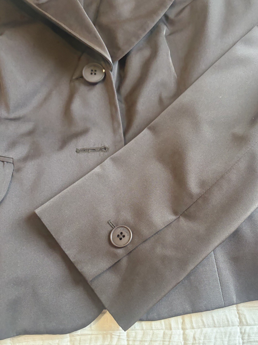 Max Mara Dark Brown Jacket Vintage Size 10