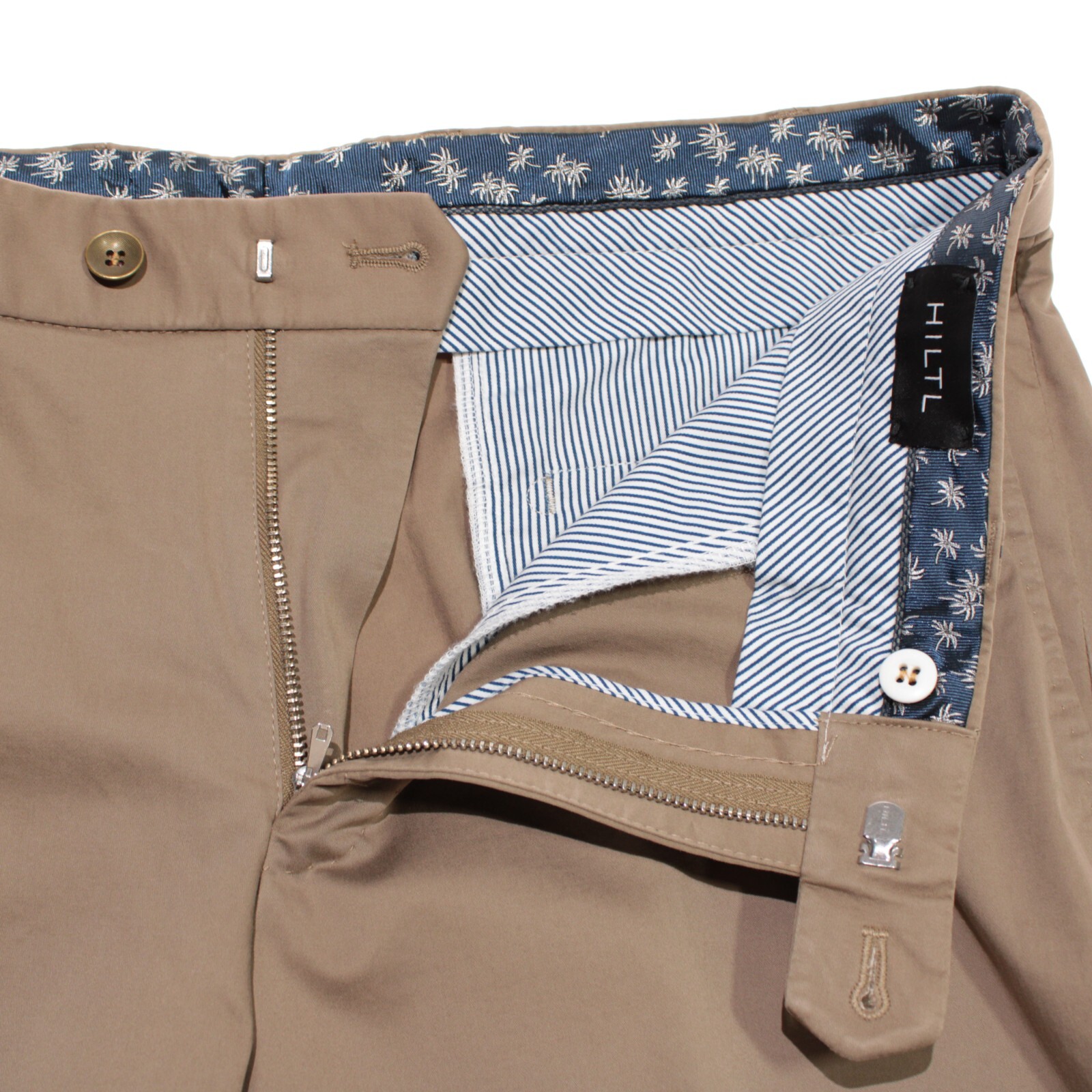 Hiltl NWD Cotton Blend Chinos / Casual Pants Size 52 (36 US) Peaker In Brown