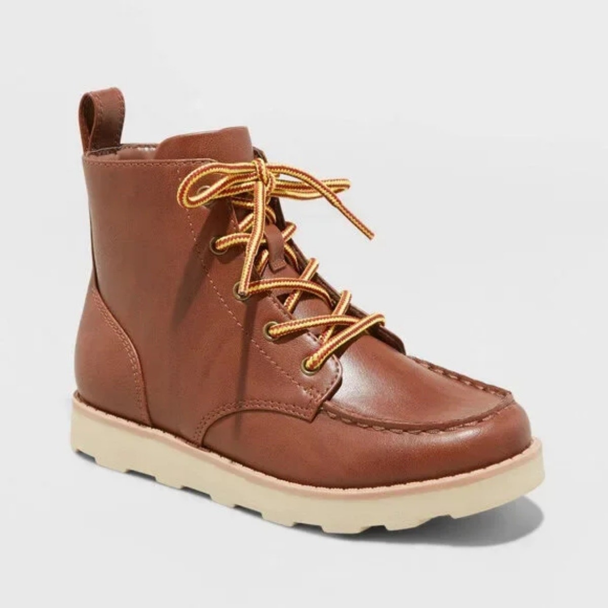 Cat & Jack Boys’ Bosley Boots: Rugged Yet Refined Classic Style Size 6 NWT