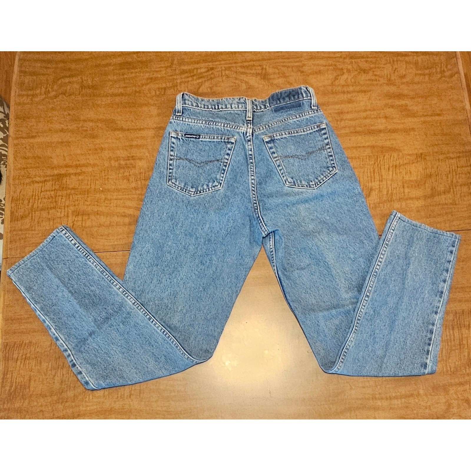 Vintage 80s 90s Jordache Mom Jeans 8357W Medium Wash 7/8 Long 24×29 High Waist