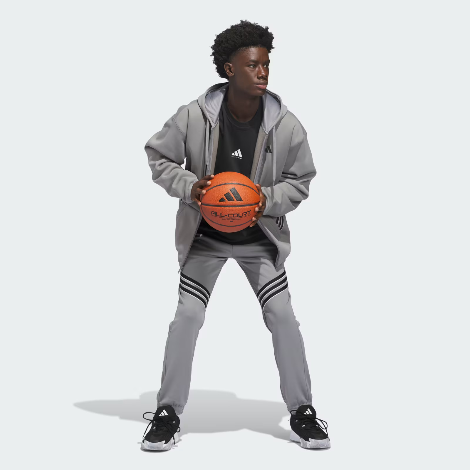 adidas ADIDAS CRAZY WARM FULLZIP HOODIE Grey