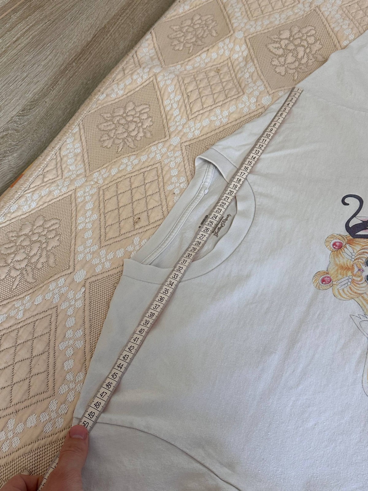 Sailor Moon Uniqlo Anime Manga Tokyo Japan Movie T Shirt Mens Size M White