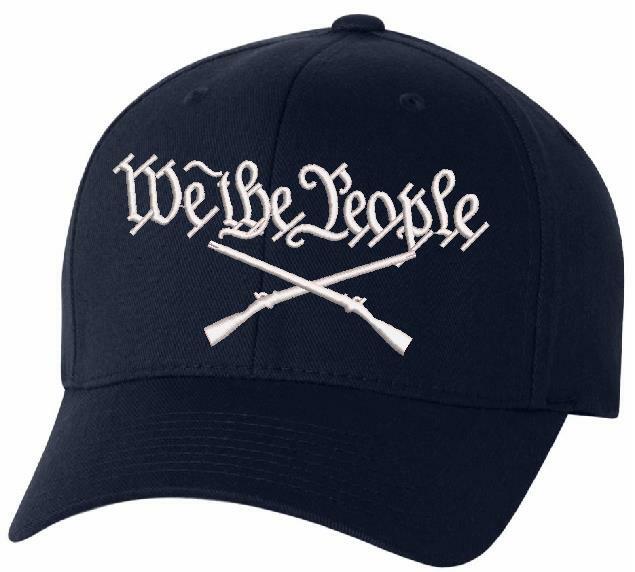 We The People Flex Fit Embroidered Low Profile Hat – Various Colors and Sizes