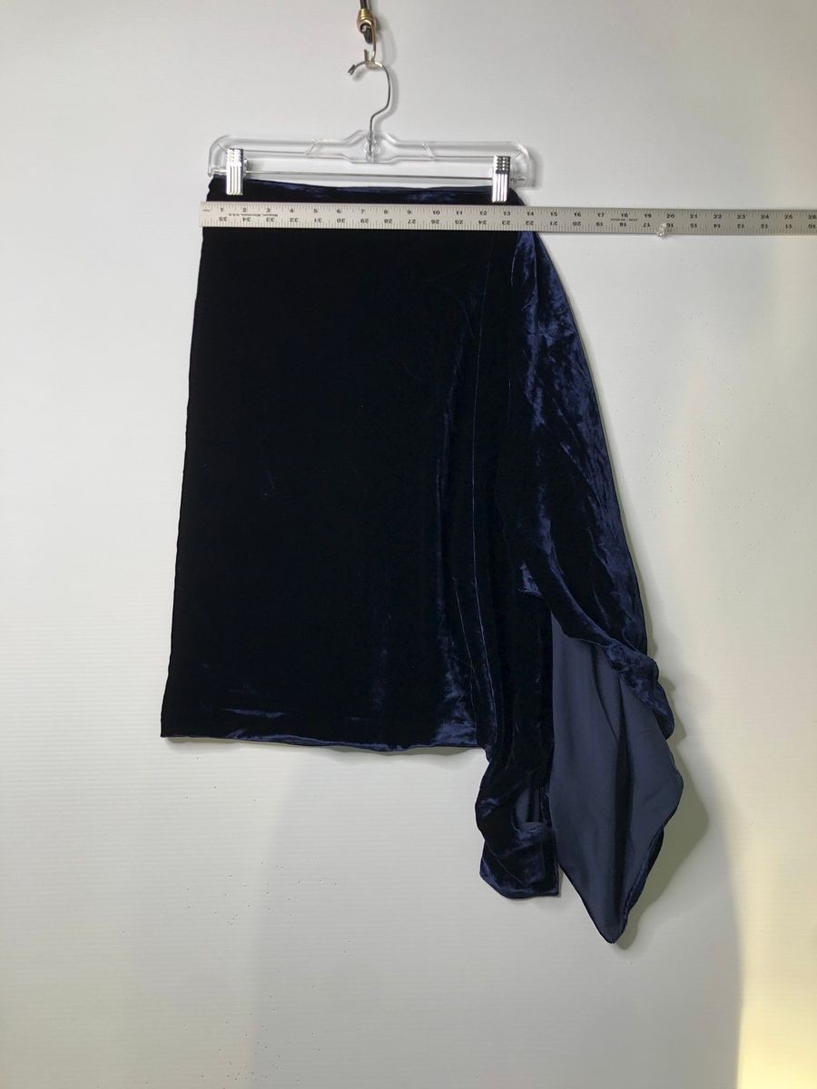 EILEEN FISHER Velvet Poncho Women’s One Size Ink F5VLO-N1579M