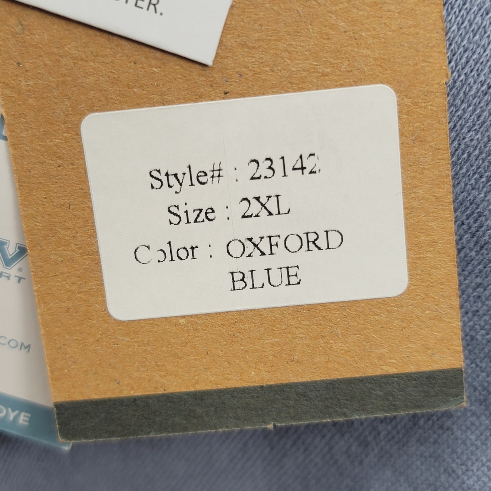Coastal Color Crewneck Sweatshirt Men 2XL Oxford Blue MV Sport