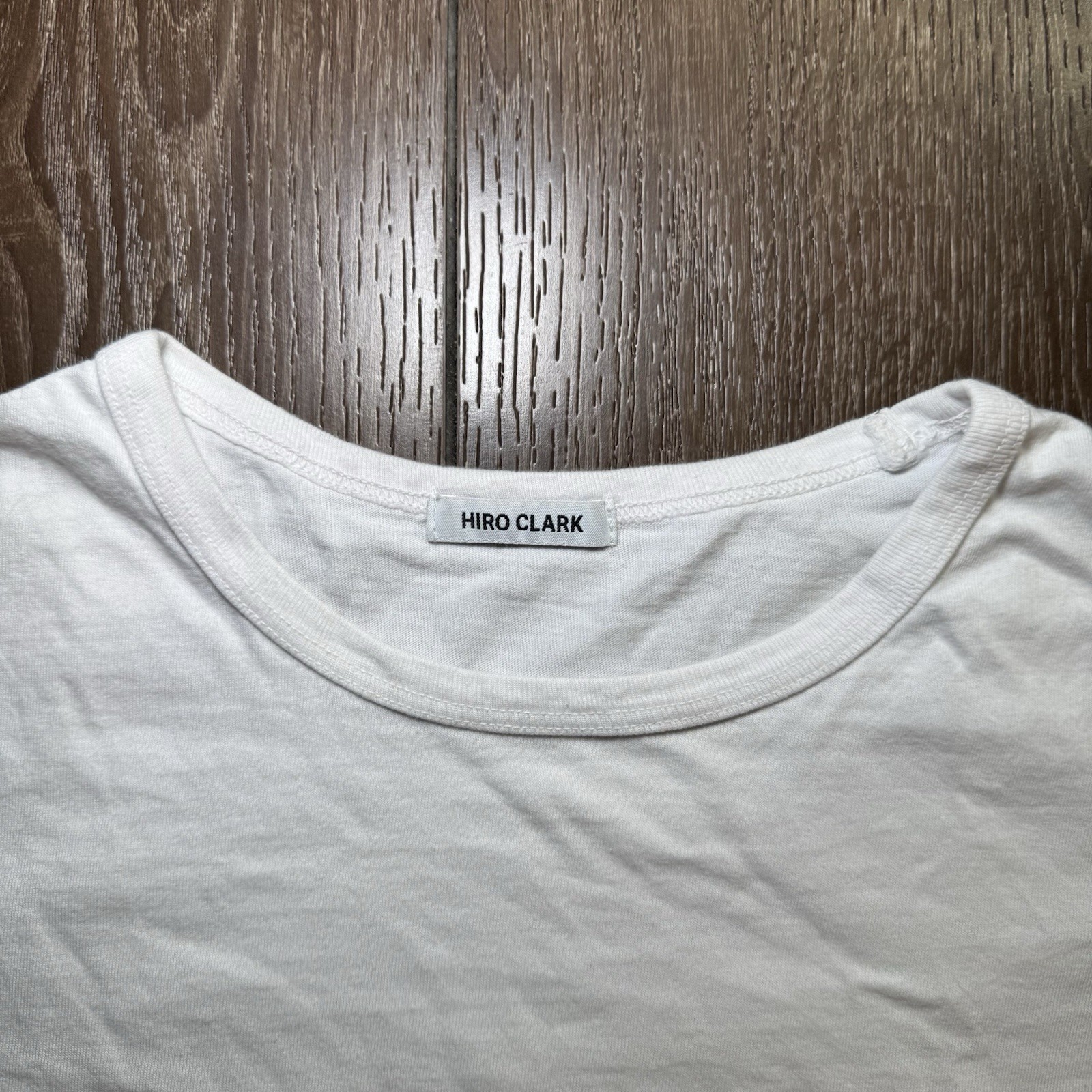 Hiro Clark Diet Poke Graphic T Shirt White 18.5×25 Minimal Streetwear LA