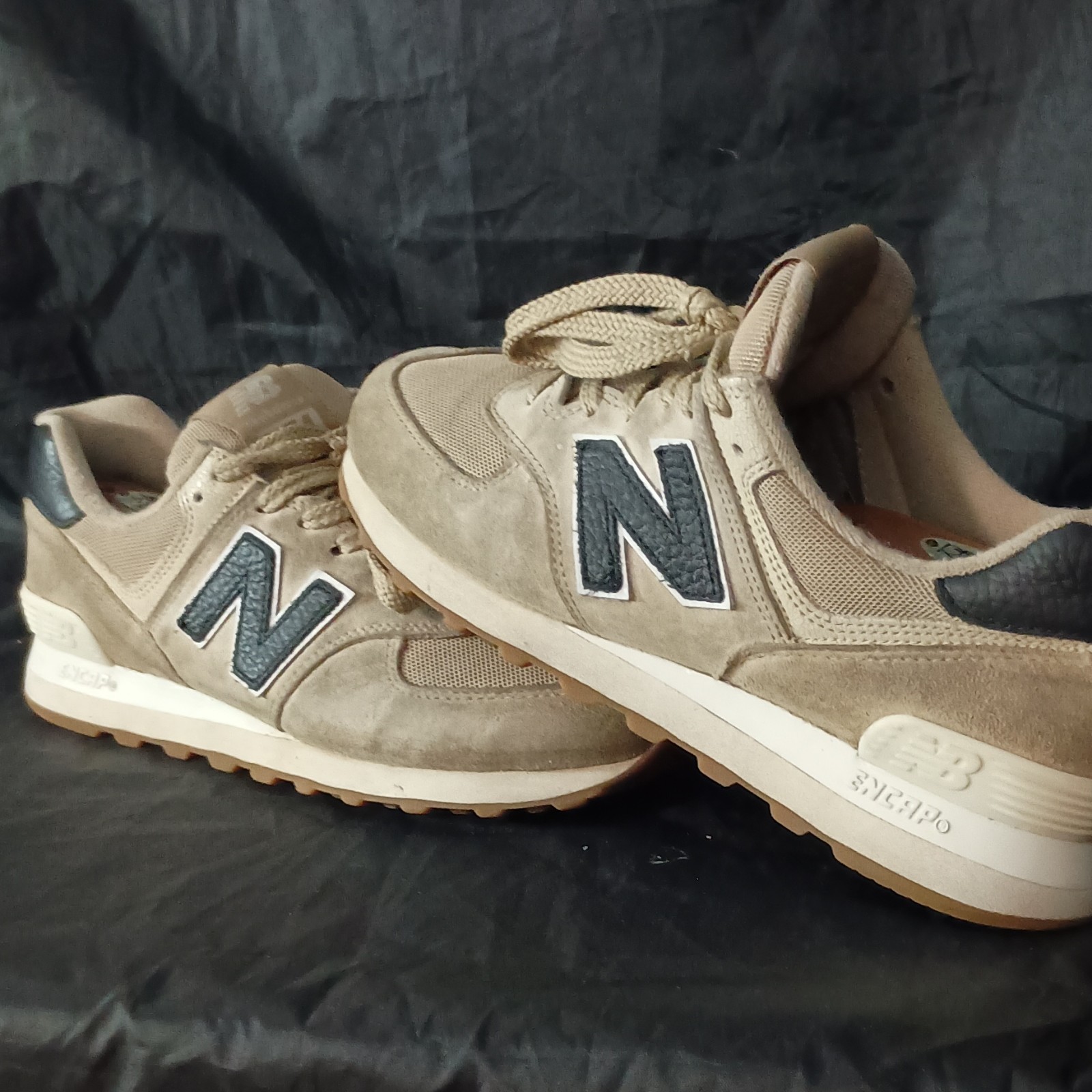 New Balance 574 Incense Black mens 8