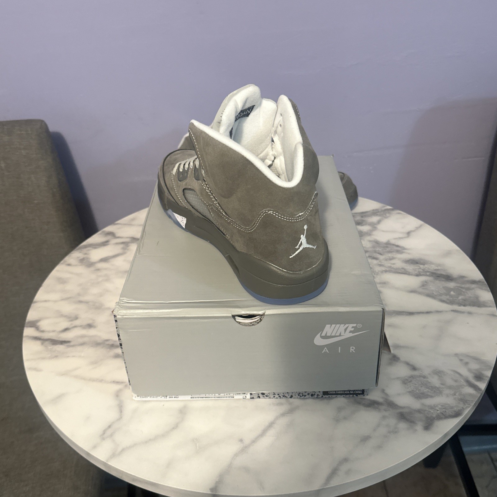 Air Jordan Five Retro 2026 Wolf Grey- Men’s Size 10.🔥