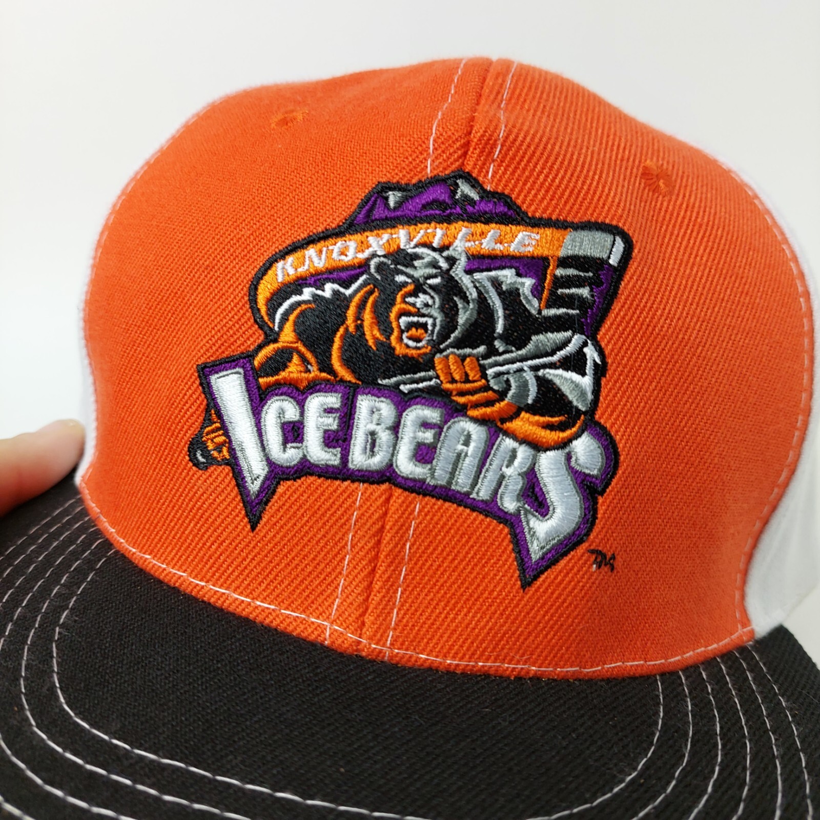 Vintage Knoxville Ice Bears Professional Ice Hockey SPHL Hat Cap Minor League
