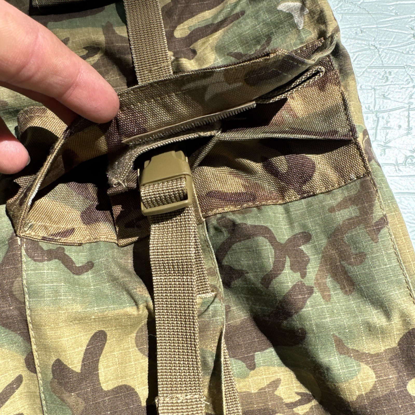 XL Mil-Tec Tactical Trousers Warrior Knee Pads Airsoft Combat Pants Woodland