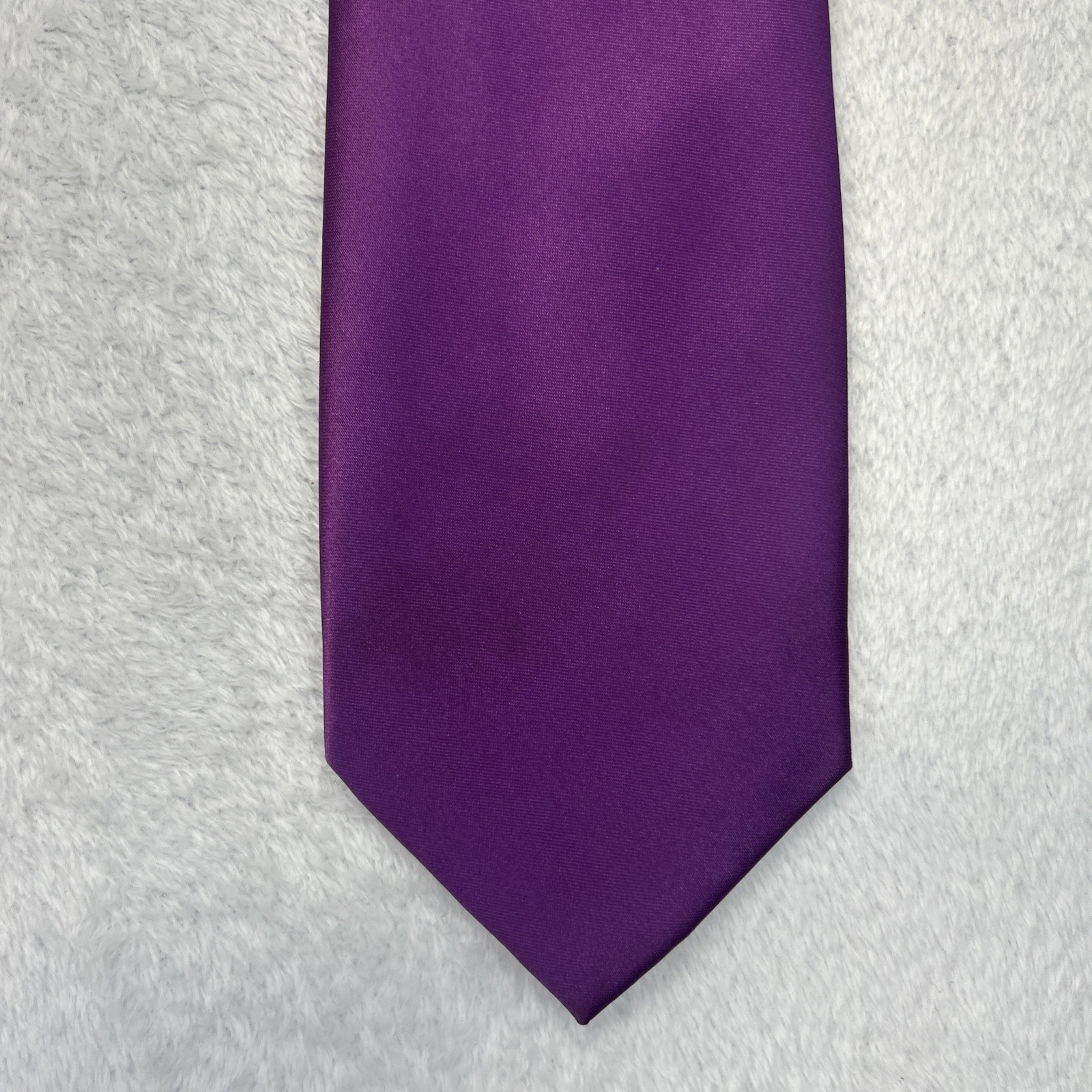 Cheri Copain Purple Men’s Necktie 3.25”x 57” All Silk Handmade