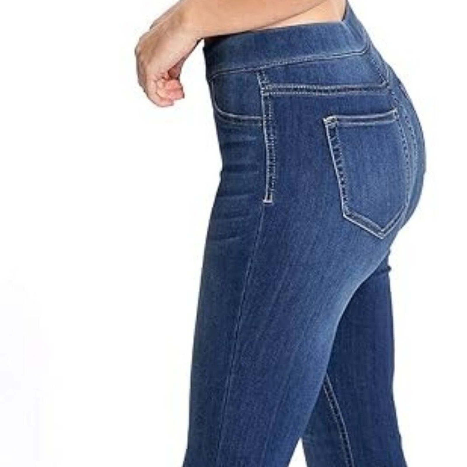 Cello Jeans Women’s Mid-Rise Flared Jegging Elasticized Waist-Band Size Small