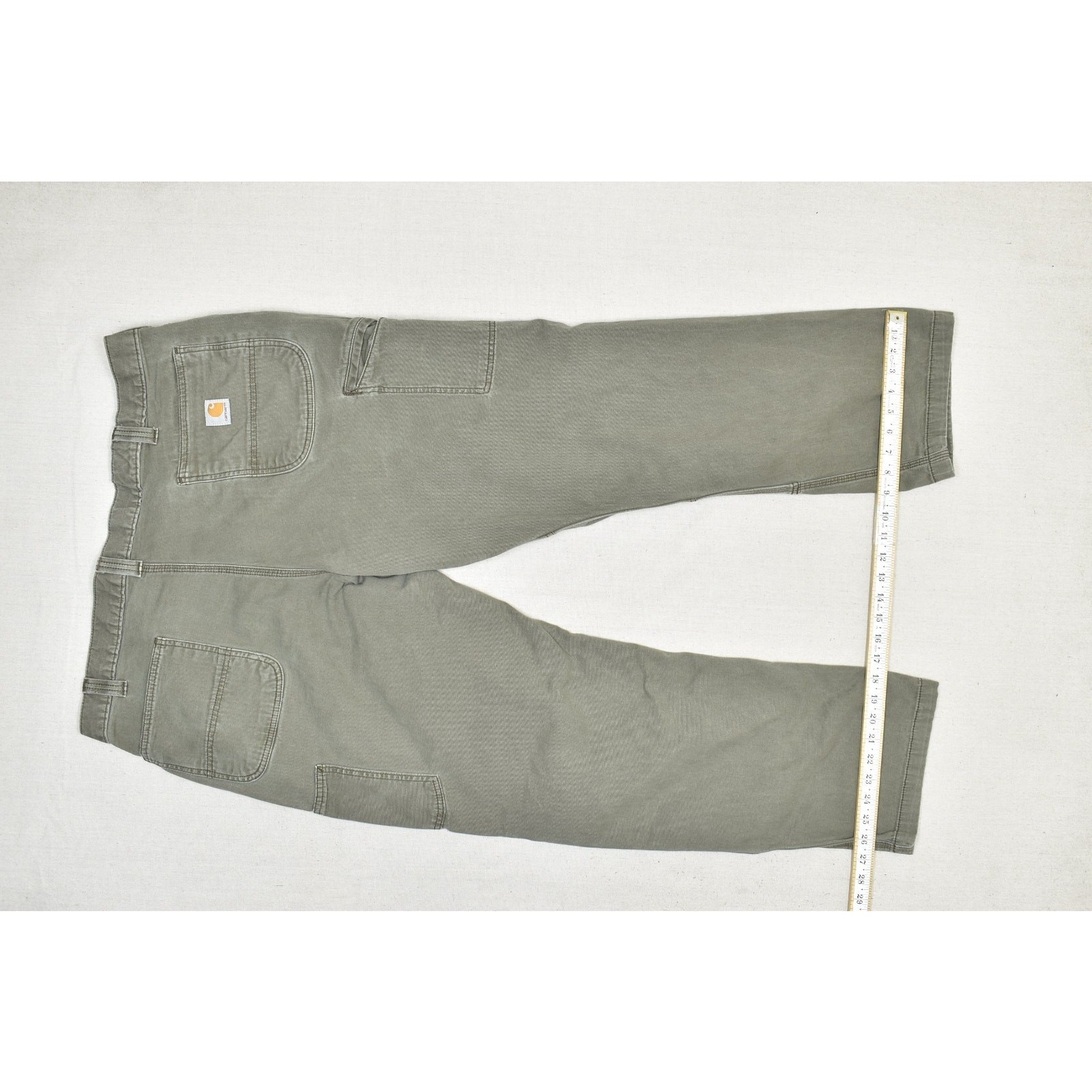 Carhartt Men’s Relaxed Fit Carpenter Pants Regular Size 42×32 Green 102802-217
