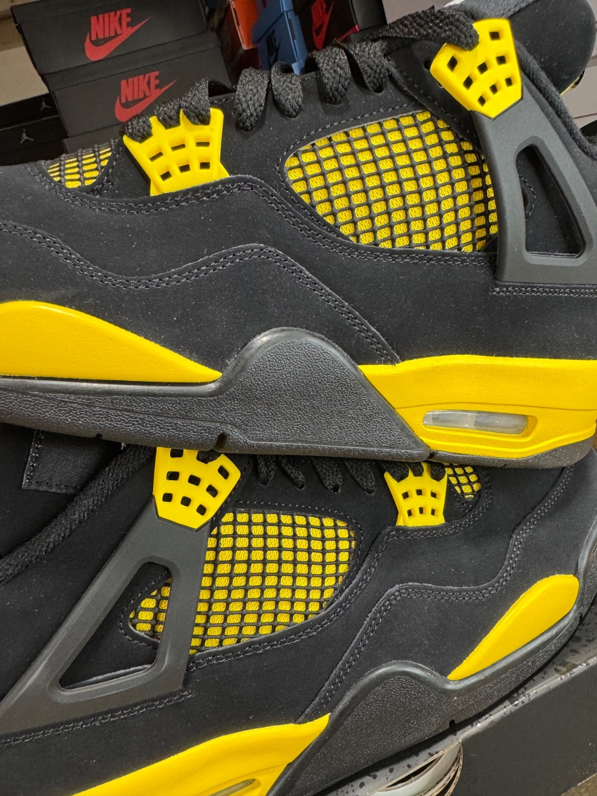 Air Jordan 4 Retro ‘Yellow Thunder’ 2023 DH6927-017 BRAND NEW MENS SIZES