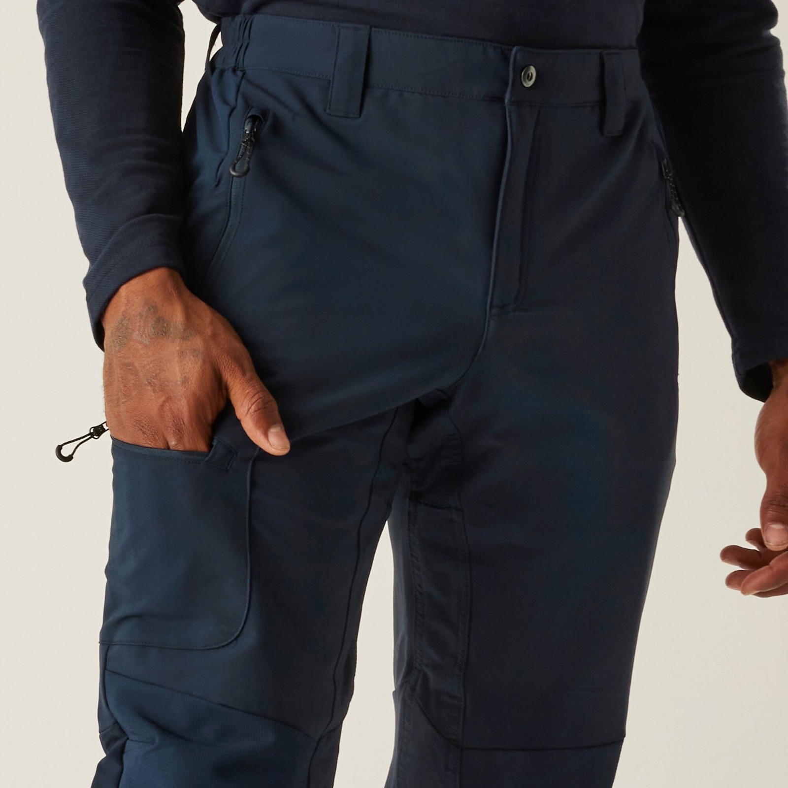 Mens Regatta Prolite Softshell Stretch Work Trousers Sizes 28-44-29/31/33 L