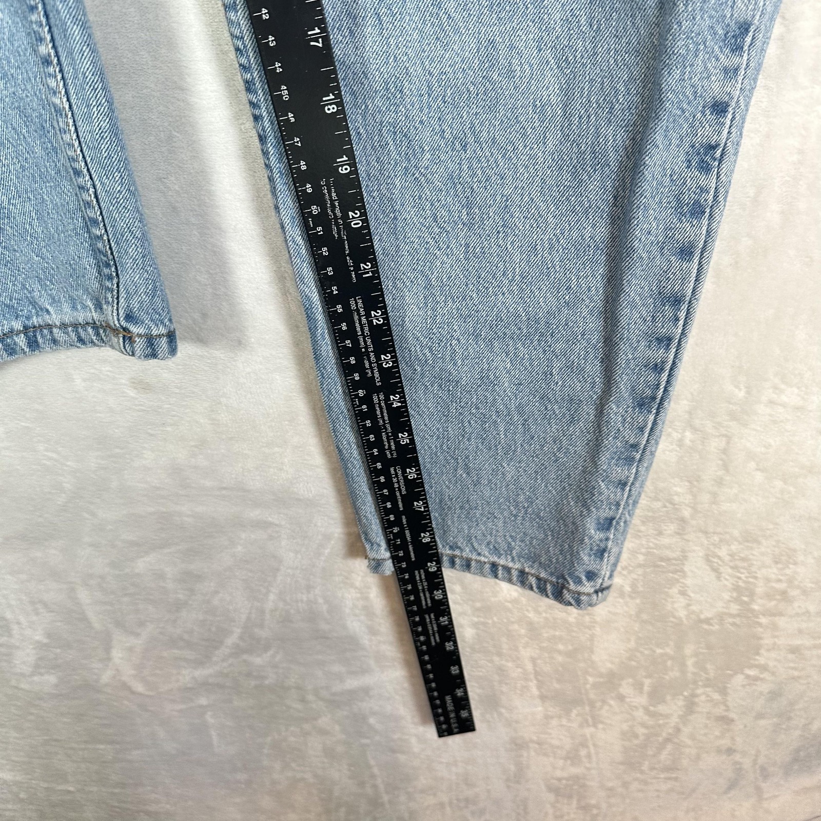 Vintage Gap Mom Jeans Womens 16 Blue Reverse Fit High Rise Relaxed 32×29 Denim