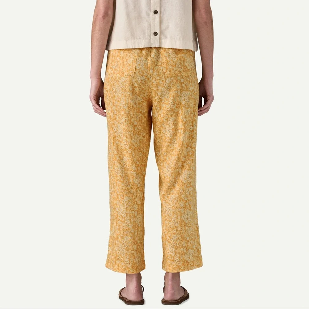 Patagonia Garden Island Pants Beeswax Tan Hemp Blend Women’s XS,M, L, XL