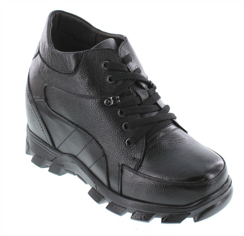 CALDEN K107216 – 5.2 Inches Elevator Height Increase Pebble Grain Leather Shoes