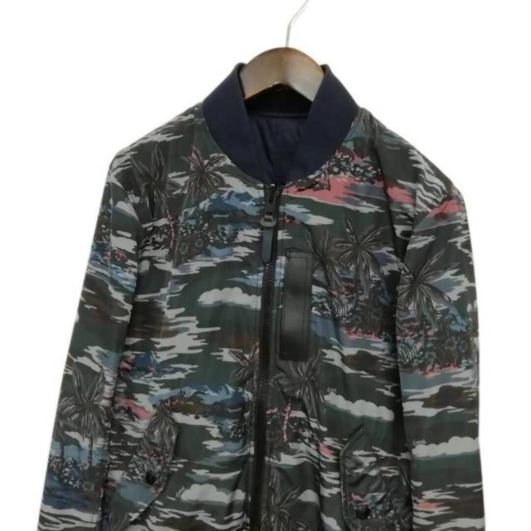 Coach F38890 Reversible Bomber Jacket Blouson Navy Style Used 352d13b4d7f5f61743