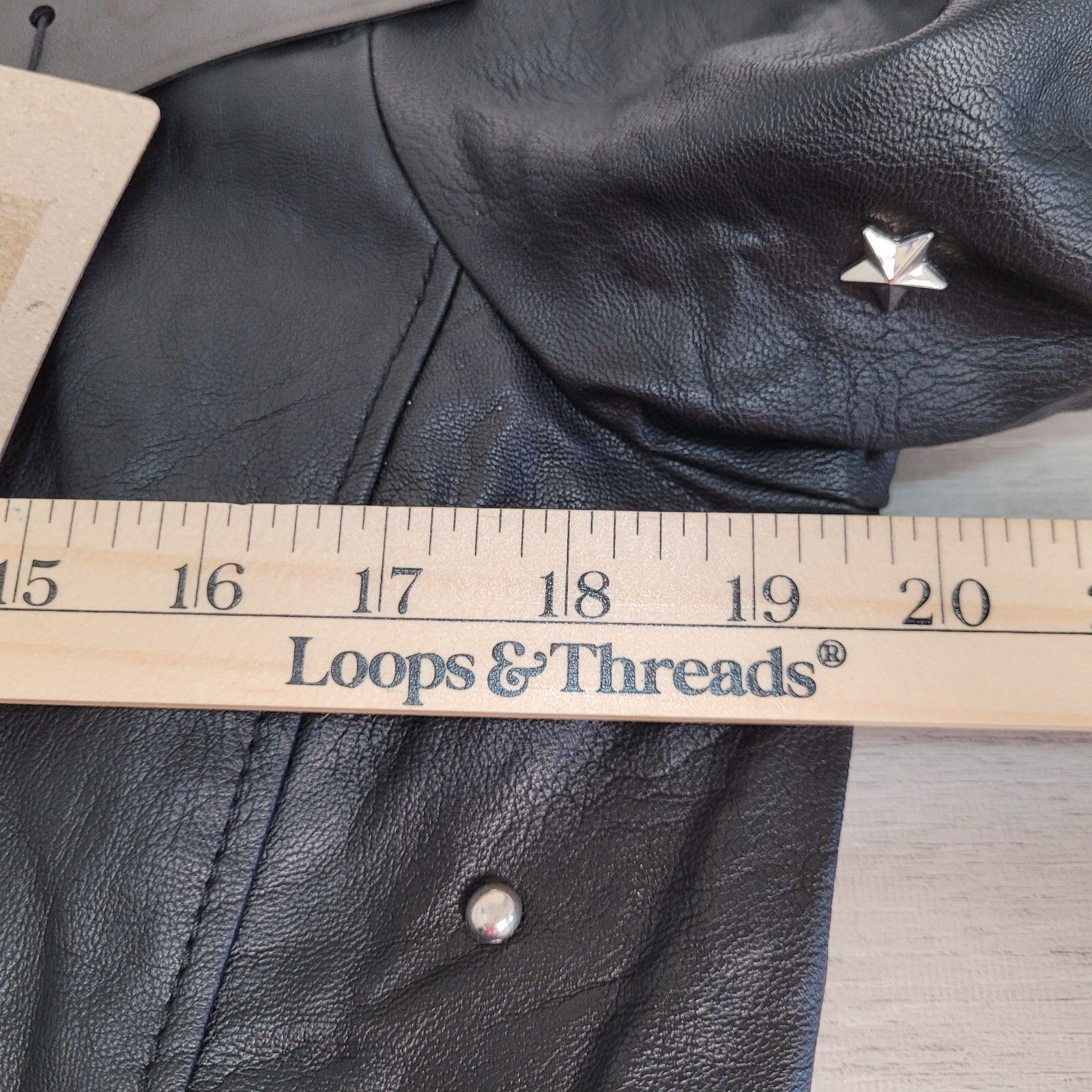CI SONO By CAVALINI Jacket Womens Large 100% Vegan Leather Lined Bomber Moto