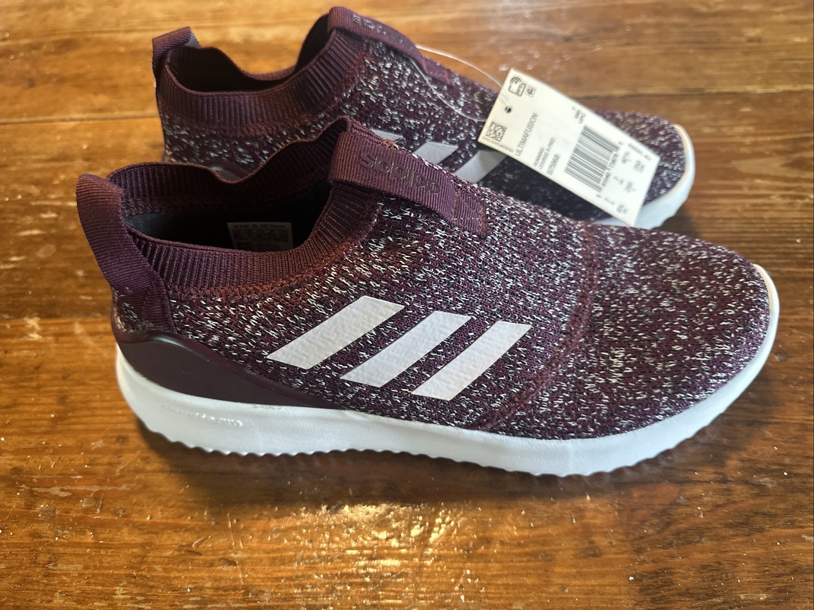 Adidas Women’s Ultimafusion Slip-on Size 7 Memory Foam Footbed