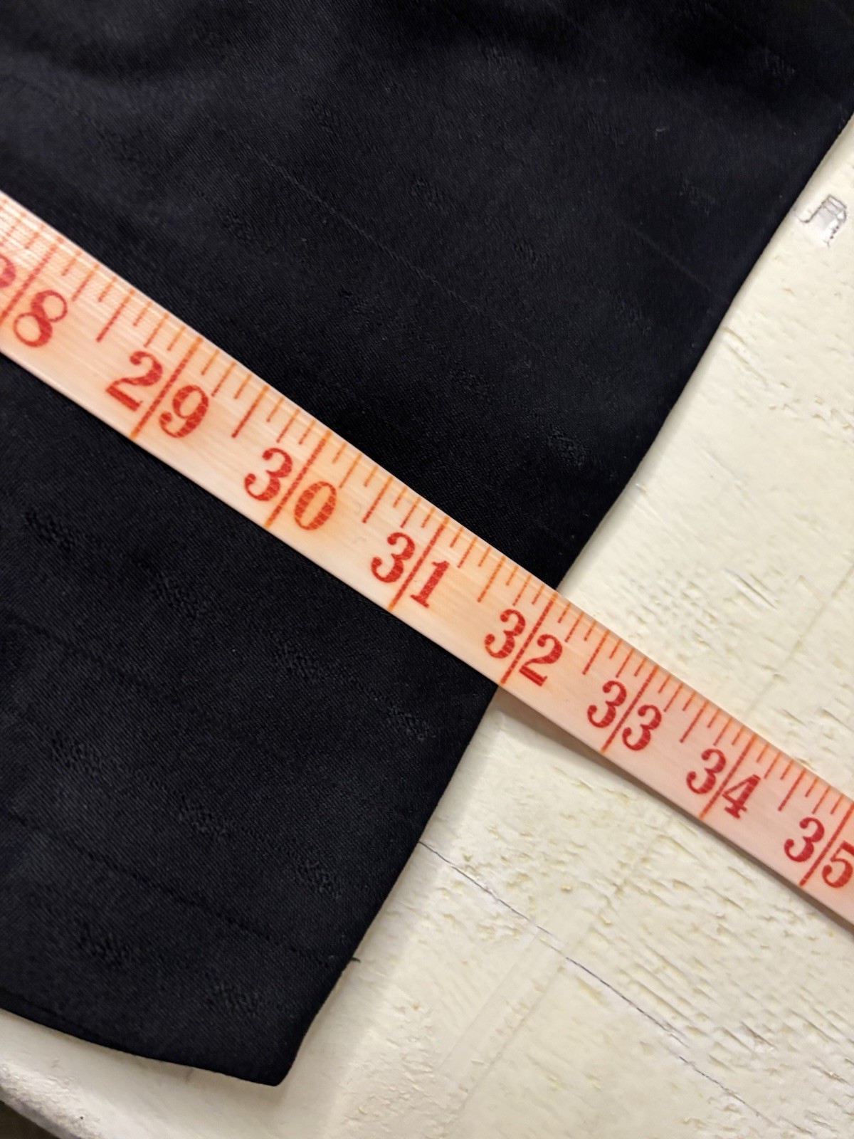 Custom Tailored Blazer Gianni Versache Fabric Black Wool Size 54 3 Button