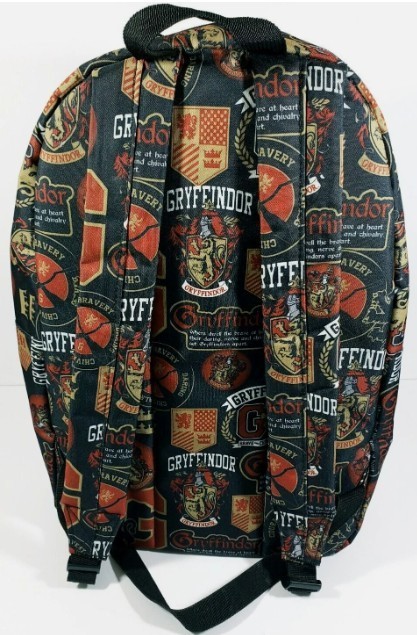 Harry Potter Gryffindor Backpack Hogwart Backpack With 2 Front Pockets 17.5″