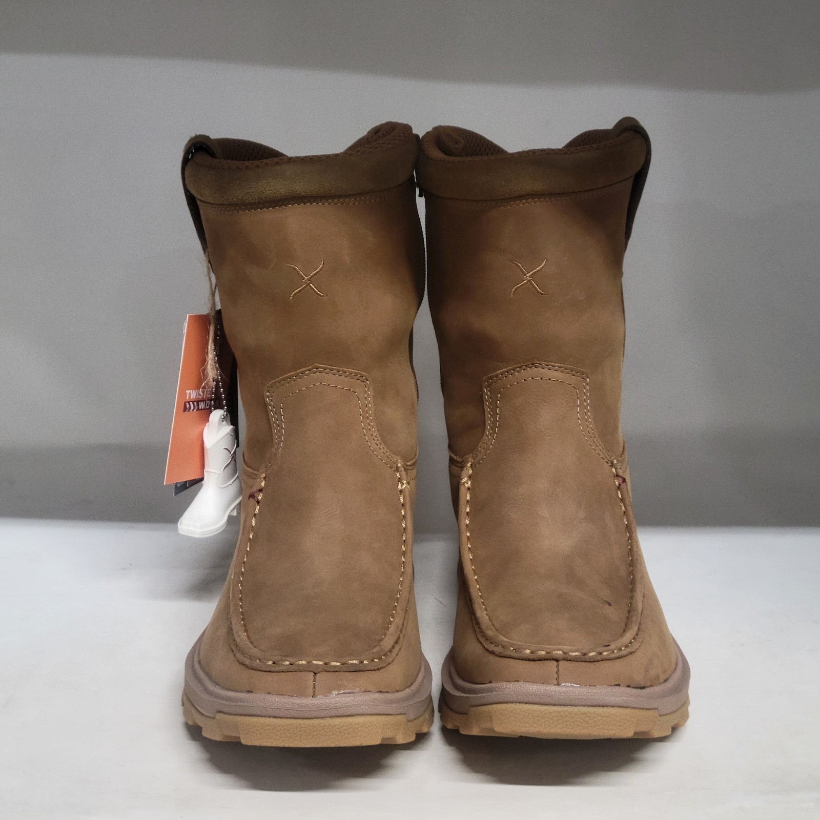 Twisted X 9″ Ultralite X Soft Toe Boot Lion Tan Mens Size 11D