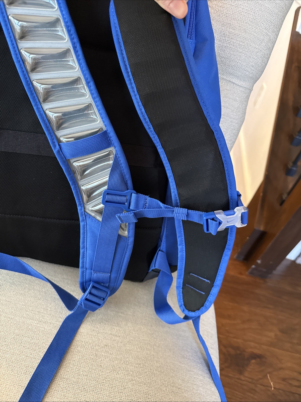 NIKE HM9965-480 Varsity Elite Backpack (32L) Royal Blue PreOwned