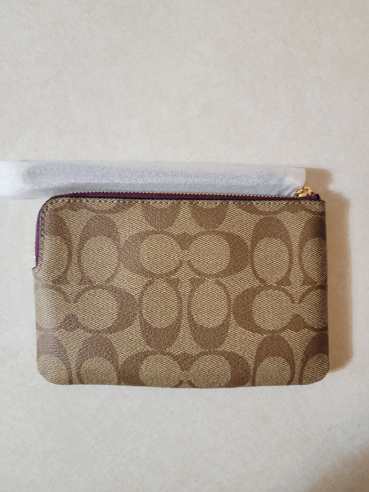 Disney x Coach Signature Canvas Villains Ursula Evil Queen Snow White Wristlet