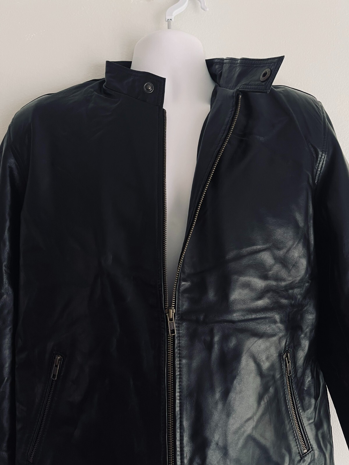 Men’s genuine sheepskin leather jacket