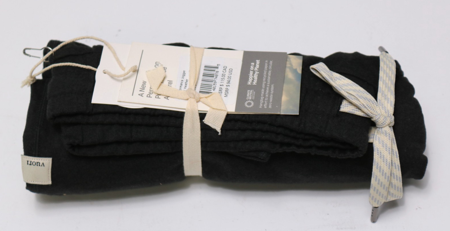 VUORI Women’s Performance Joggers – Black Heather – Size M – VW303 – Brand New!