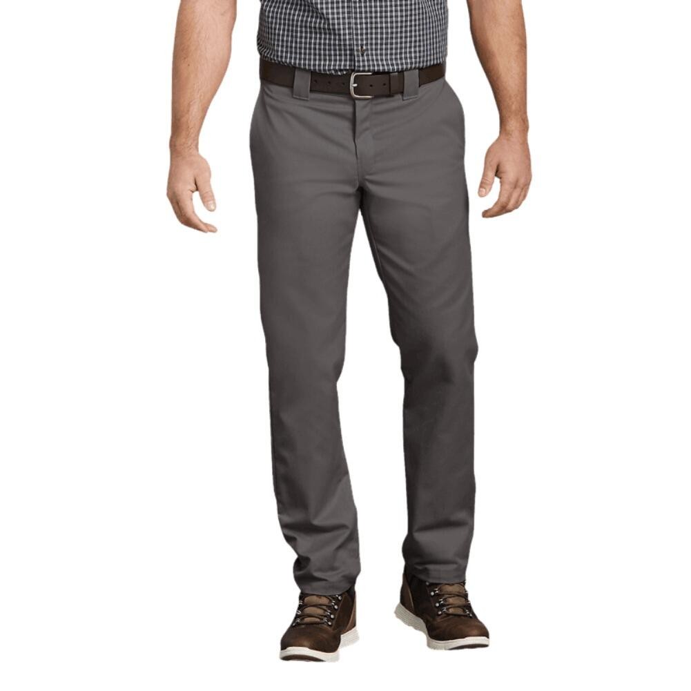 Dickies Men’s Pants Multi-Use Pocket Flex Slim Fit Tapered Leg Work Slacks A875A