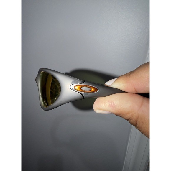 Oakley Minute Dark Gray Frame with Fire Iridium Polarized Lens Y2K