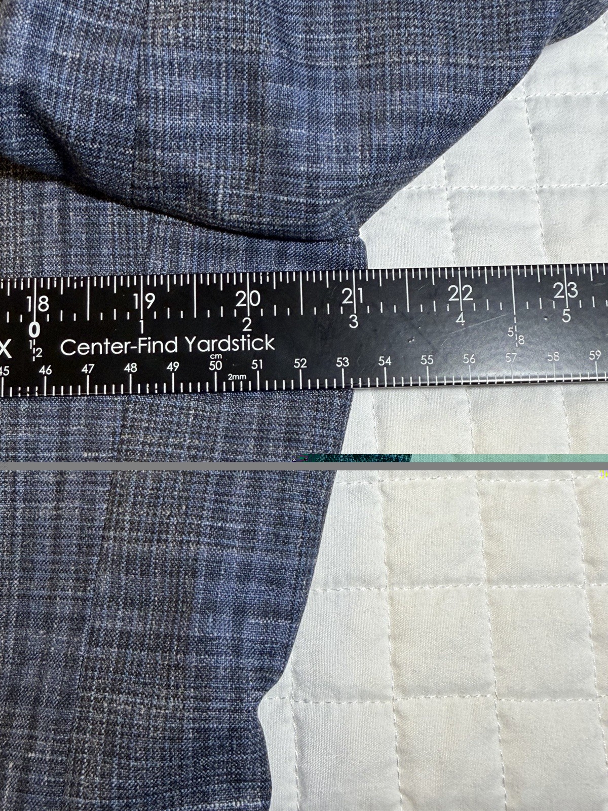 Pronto Uomo Platinum 40R Blue Plaid Sport Coat Wool Silk Linen 2 Button Blazer