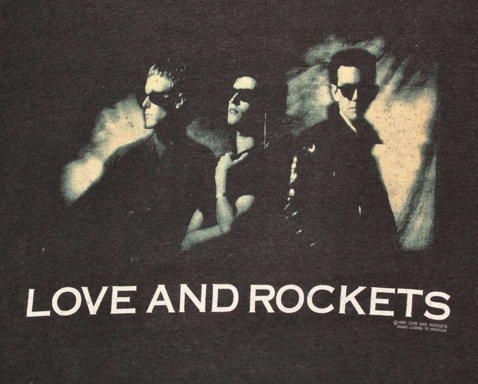 Men’s VTG 80s Love and Rockets So Alive Tour 1989 TShirt Sz L 1980s T-shirt