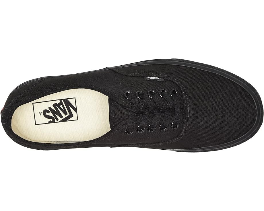 Vans Authentic Black/ Black Canvas Skate Shoes Unisex Sneakers Men/ Women