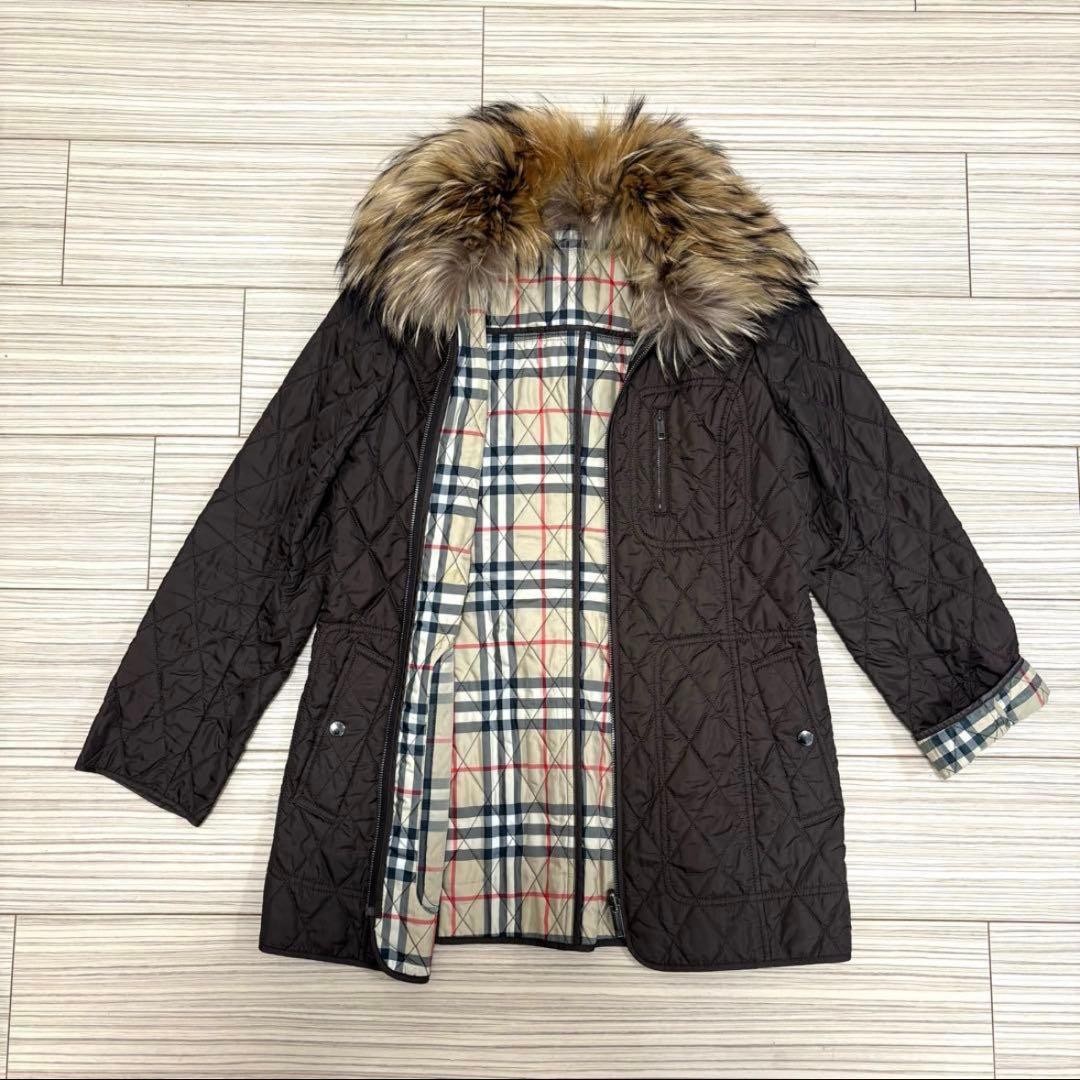 Burberry London 3 way Mega Check Quilted Liner Coat