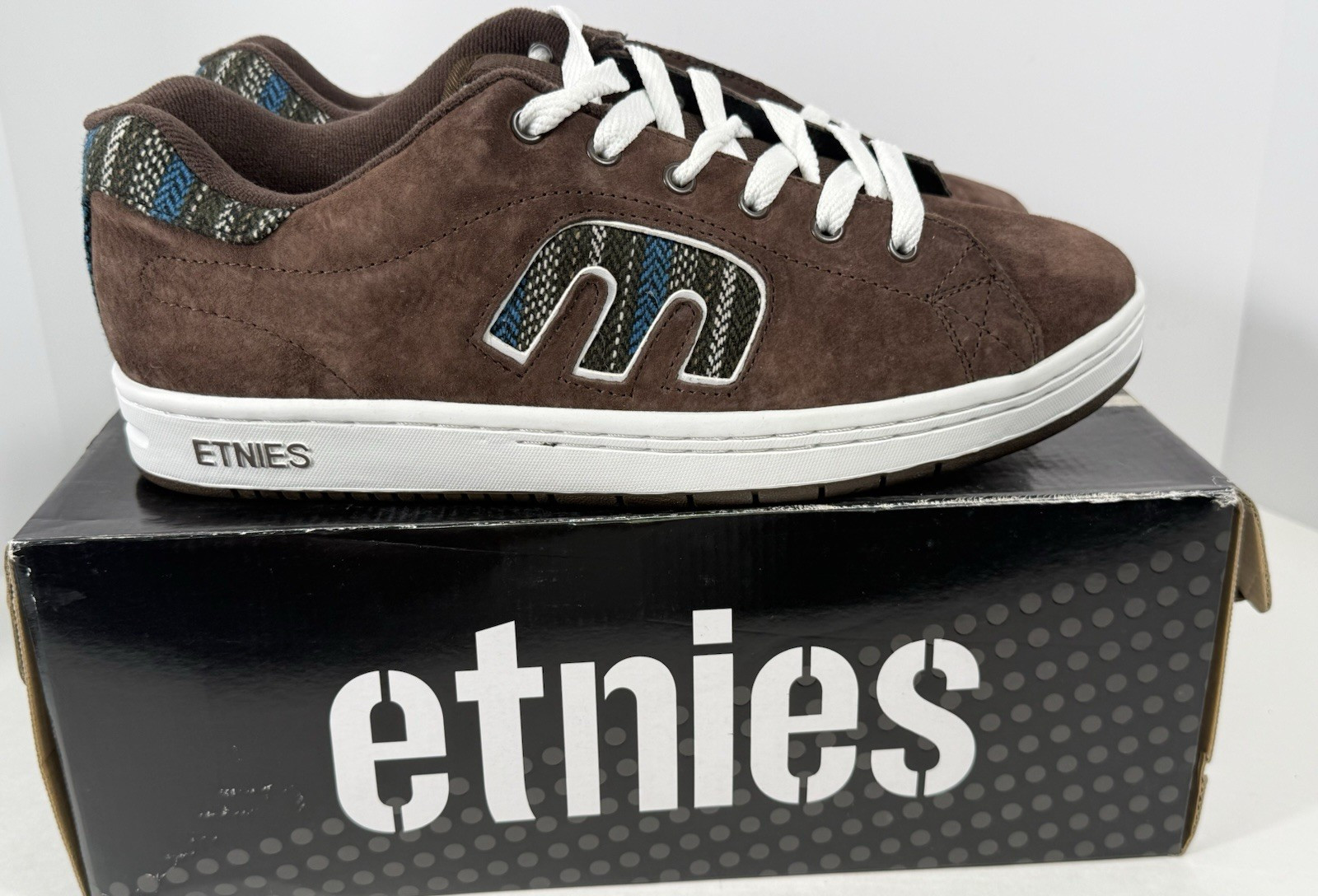 Etnies Callicut 4101000014242 Mens Brown Skate Inspired Sneakers Shoes NIB 13 DS
