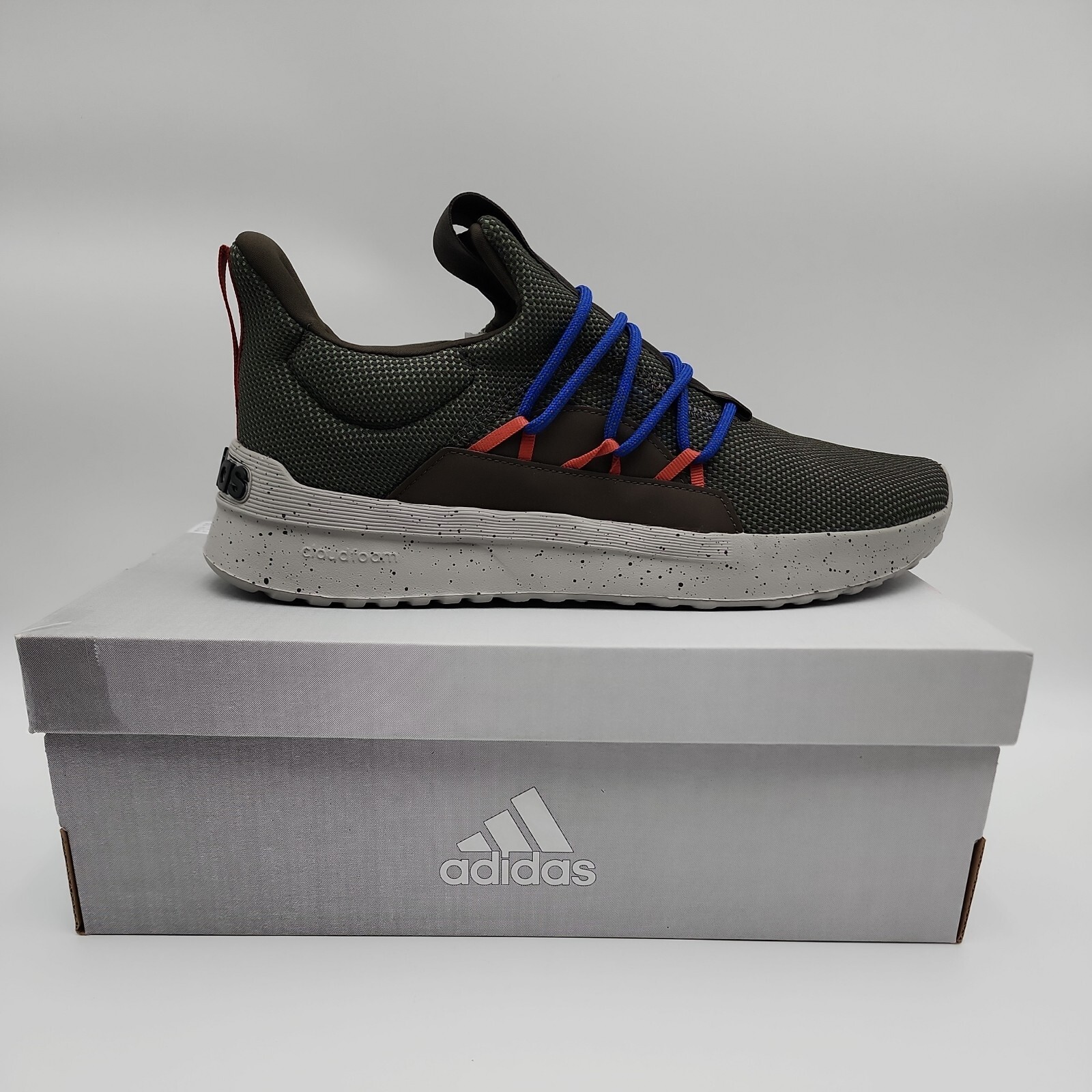 Adidas Lite Racer Adapt 5.0 Men Athletic Sneakers Olive Running GX6779 Size 11.5