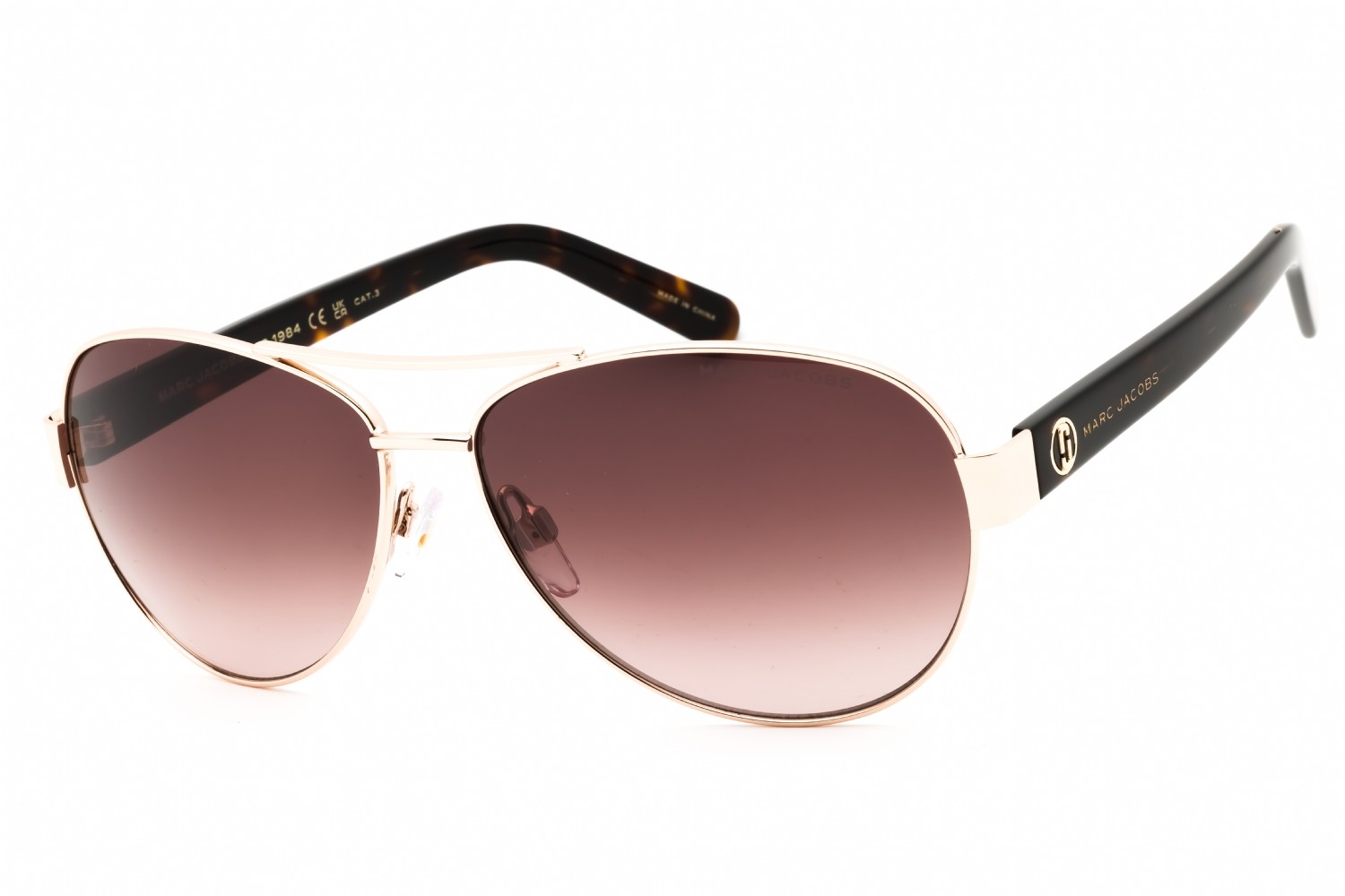 MARC JACOBS MJ699-06J-60 Sunglasses Frame Size 60mm 135mm 13mm GOLD Women