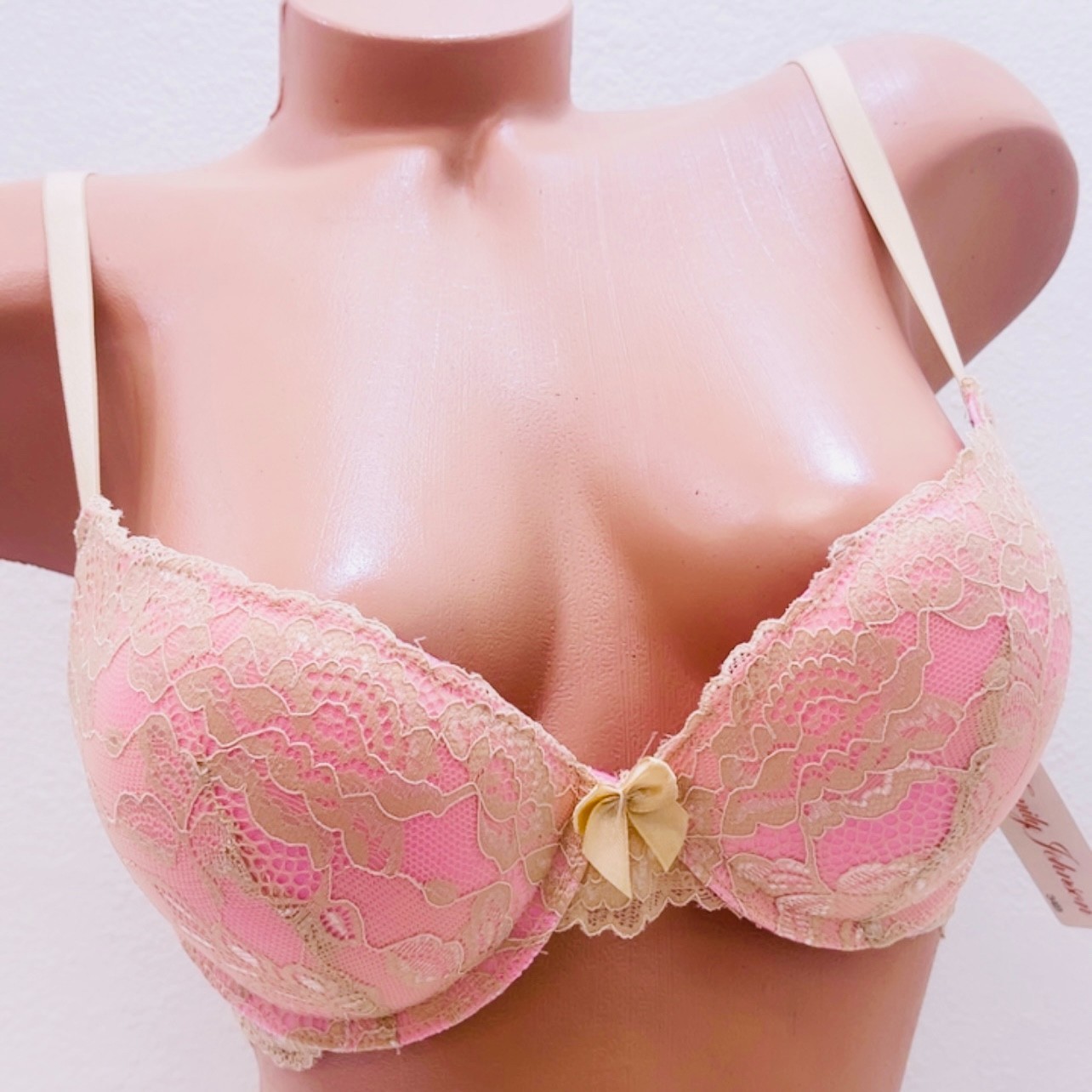 EXTREME DOUBLE PUSH UP Add 2 Cup Sizes Push-Up Bra Padded FREE RETURN 1,3 or 6pc