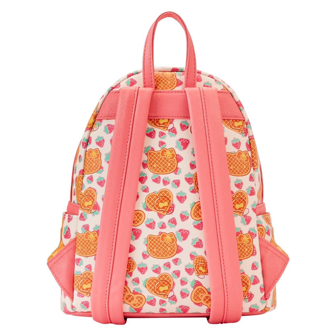 🧇 Loungefly Sanrio Hello Kitty Breakfast Waffle Mini Backpack + Wallet NWT