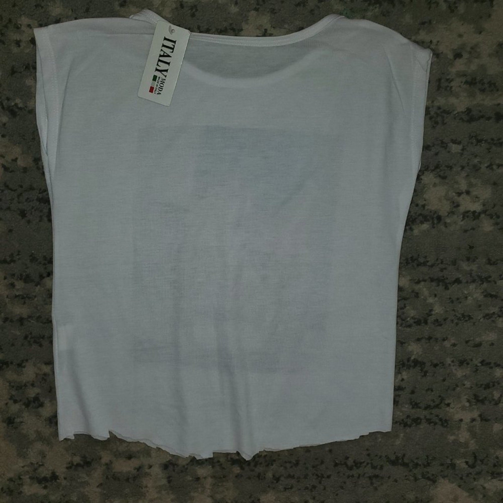 Fashion Top Leopard Tennis Shoes Image || Cut off || NWT Med