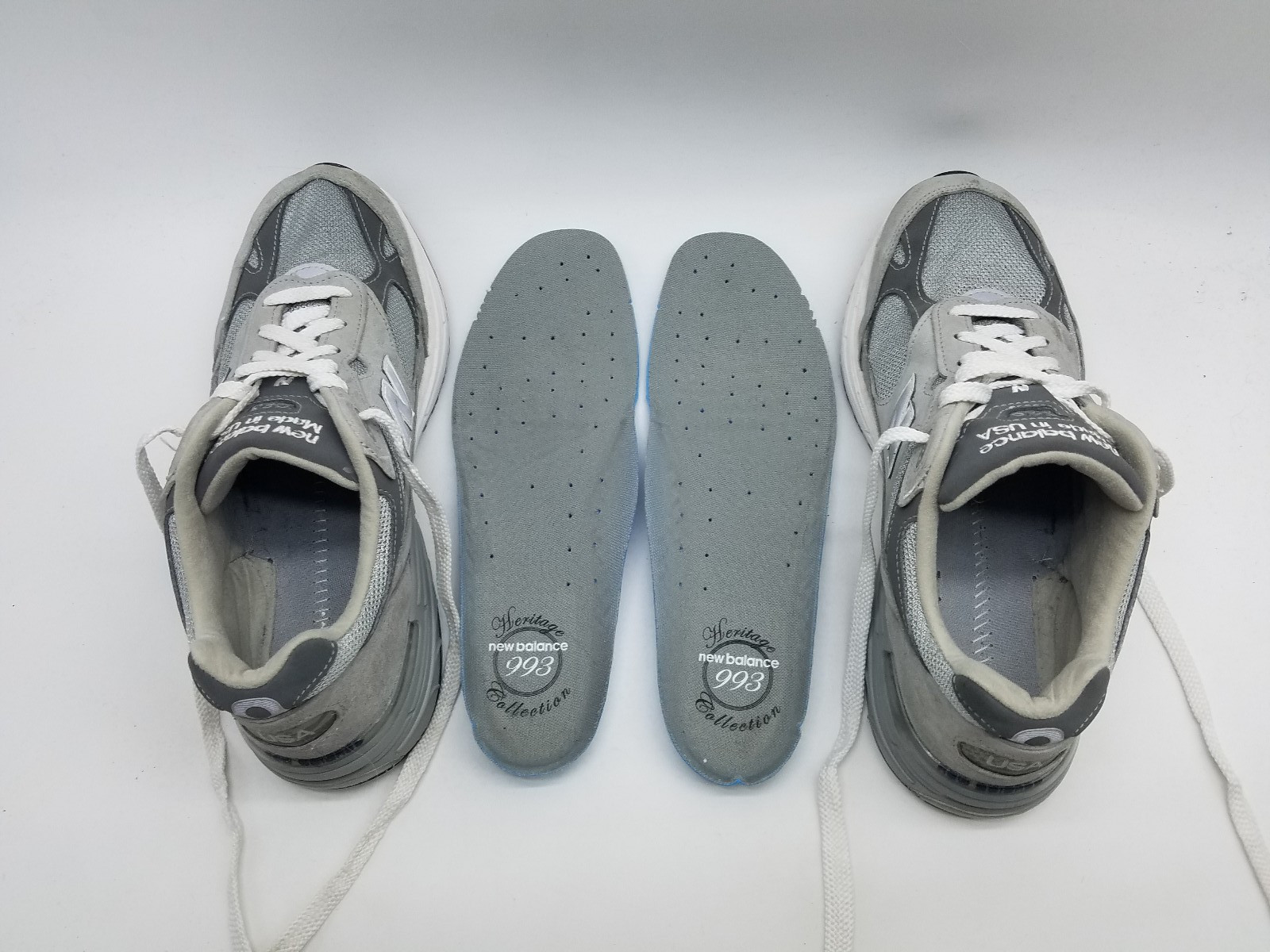 New Balance 993 Made In USA Men’s Size 11.5 2E (Wide) Sneakers Gray